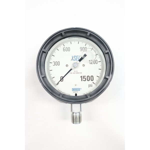 9834082 233.34 Xsel 4-1/2In 1/2In 0-1500Psi Npt Pressure Gauge